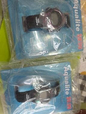 Women's Black and Purple Digital Sports Watch